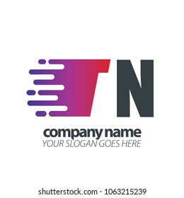 Initial Letter Speed Logo