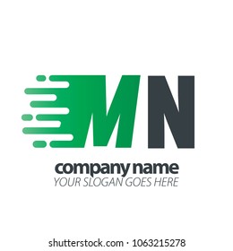 Initial Letter Speed Logo