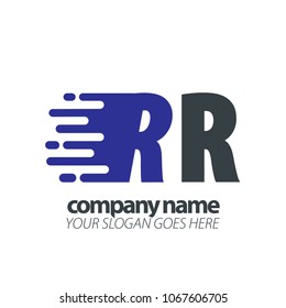 Initial Letter Speed Logo