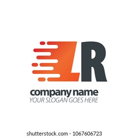 Initial Letter Speed Logo
