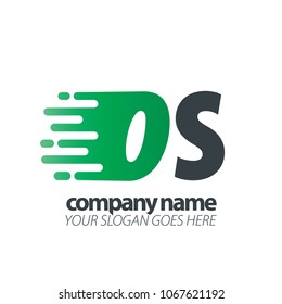 Initial Letter Speed Logo