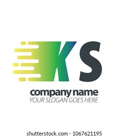 Initial Letter Speed Logo
