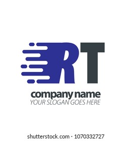 Initial Letter Speed Logo