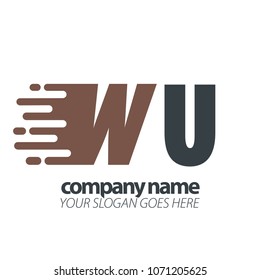 Initial Letter Speed Logo