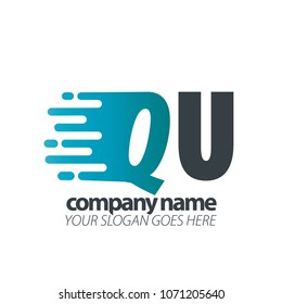 Initial Letter Speed Logo