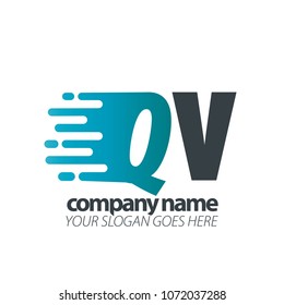 Initial Letter Speed Logo