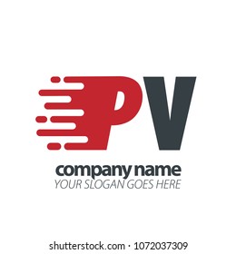 Initial Letter Speed Logo