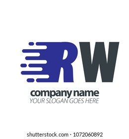 Initial Letter Speed Logo