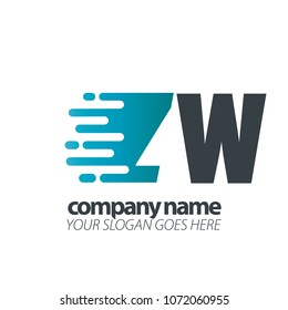 Initial Letter Speed Logo