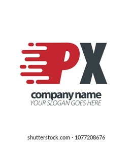 Initial Letter Speed Logo
