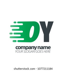Initial Letter Speed Logo
