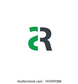Initial Letter SR Design Logo