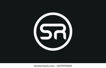 Initial Letter SR Logo Design. SR Logo Design. Creative And Modern SR logo.