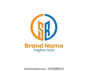 Initial Letter SR Logo Design templete Outstanding Creative Modern Symbol Sign