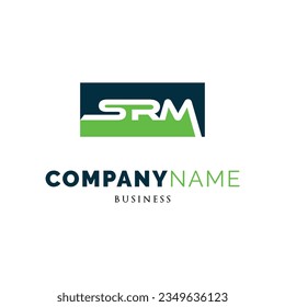 Plantilla de diseño de logotipo para SRM de letras iniciales