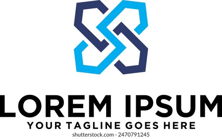 Initial letter SS logo idea