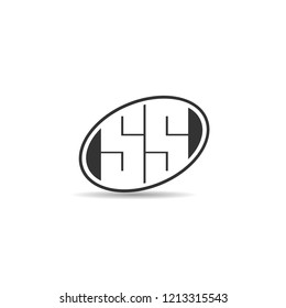Initial Letter SS Logo Template Design