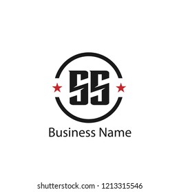 Initial Letter SS Logo Template Design