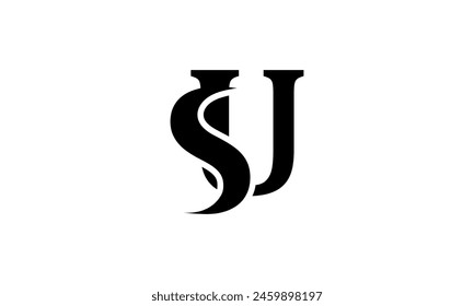 Initial Letter SU Logo Design. SU Logo Design. Creative And Modern SU logo.