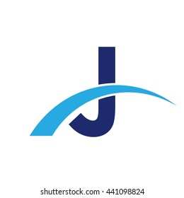 initial letter swoosh