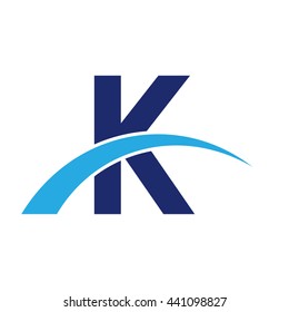 initial letter swoosh