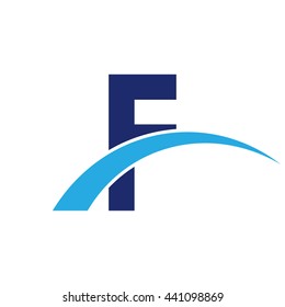initial letter swoosh
