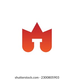 Initial letter T crown logo, king royal brand company logo design vector template, logo letter t with crown