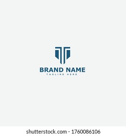 Initial Letter T Design Logo
