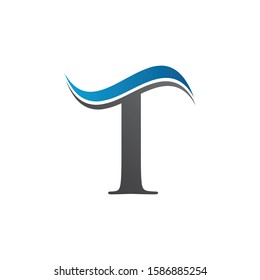 Initial Letter T Logo With Creative Modern Business Typography Vector Template. Creative Abstract Letter T Logo Vector. T Logo Design.