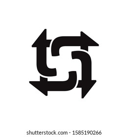 Initial / Letter T for logo design inspiration - Vector