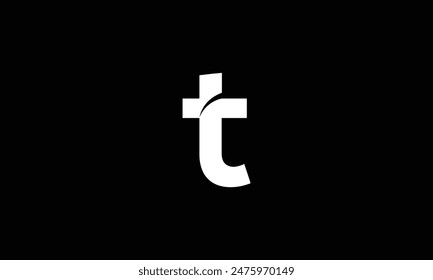 Initial letter T logo design vector illustration. Letter T suitable for business company logos