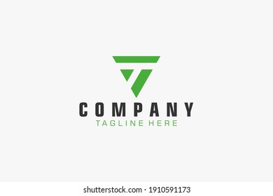 Initial Letter T Logo.  Geometric Hexagonal Line isolated. Usable for Business, Building and Technology Logos. Flat Vector Logo Design Template Element.