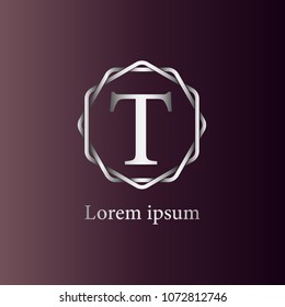 Initial Letter T Logo Template