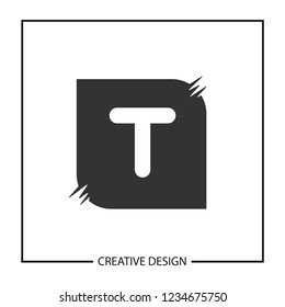 Initial Letter T Logo Template Vector Design