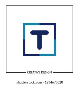 Initial Letter T Logo Template Vector Design