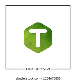 Initial Letter T Logo Template Vector Design