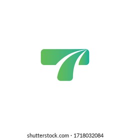 Initial letter t logo vector design templates