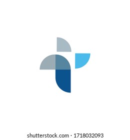 Initial letter t logo vector design templates