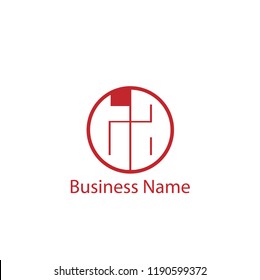 Initial Letter TA Logo Template Design