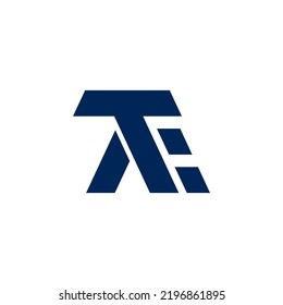 Initial letter T,A,E Elegant Minimalist Style Logo Design