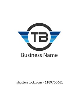 Initial Letter TB Logo Template Design