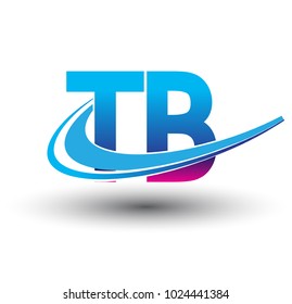 Initial Letter Tb Logotype Company Name Stock Vector (Royalty Free ...
