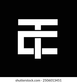 TC-Logo-Zeichen für Anfangsbuchstaben