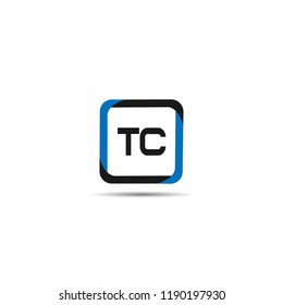 Initial Letter TC Logo Template Design