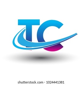 Initial Letter Tc Logotype Company Name Stock Vector (Royalty Free ...