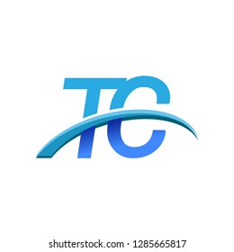 Initial Letter Tc Logotype Company Name Stock Vector (Royalty Free ...