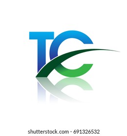 Initial Letter Tc Logotype Company Name Stock Vector (Royalty Free ...