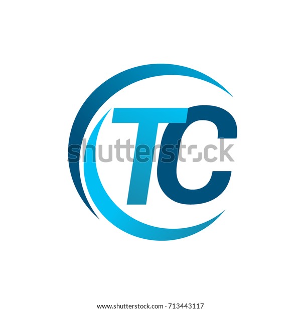 Initial Letter Tc Logotype Company Name Stock Vector (Royalty Free ...