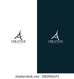Initial letter a template modern design vector logo