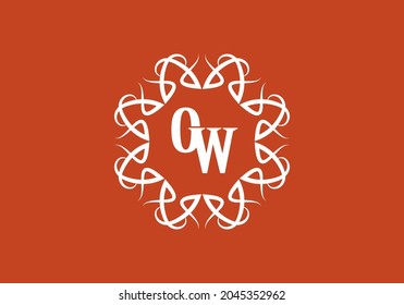 initial letter text of OW design